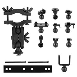 Dash Cam Mirror Mount Kit with 10+ Different Joints Suitable for APEMAN, YI 2.7", Vantrue N2 Pro, AUKEY, Rexing V1, Crosstour, Peztio Etc Dash Cam and Car DVR Camera GPS.