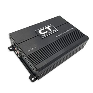 CT Sounds CT-400.1D Compact Class D Car Audio Monoblock Amplifier, 400 Watts RMS