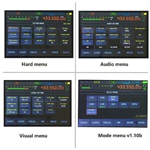 All-New 50KHz-2000MHz 2GHz Malahit DSP SDR Receiver Malachite MDR2000 Registered HAM Nice Sound with 3.5 Inch Touching LCD Screen Spectrum Analyzer