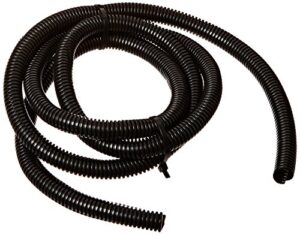 jt&t products (4306f) – 1/2″ diameter, flex-guard convoluted tubing, split seam, black – 7 ft. cut