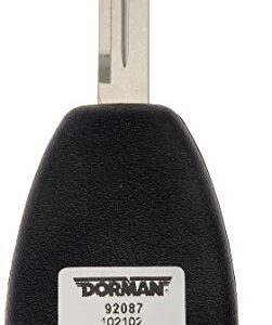 Dorman 92087 Keyless Entry Transmitter Cover Compatible with Select Jeep Models, Black