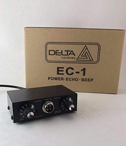 DELTA EC1 Dynamic MIC Amplifier/Echo Chamber w/Roger BEEP 4 pin Cobra CB HAM