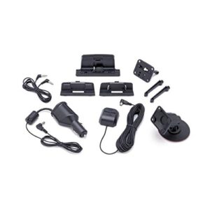 siriusxm sxdv3 satellite radio vehicle mounting kit with dock and charging cable (black)