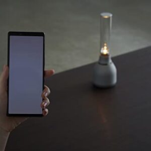 Sony LSPX-S3 Glass Sound 360 Degrees All Directional Speaker with Candle-Like LED Illumination, 8 Hour Battery, and Bluetooth