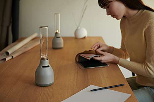Sony LSPX-S3 Glass Sound 360 Degrees All Directional Speaker with Candle-Like LED Illumination, 8 Hour Battery, and Bluetooth