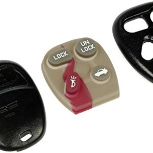 Dorman 13608 Keyless Entry Transmitter Cover for Select Models, Black