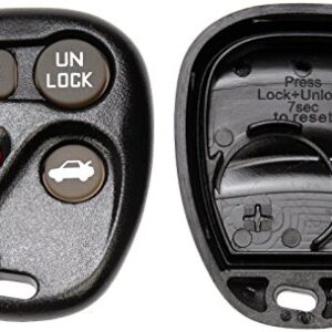 Dorman 13608 Keyless Entry Transmitter Cover for Select Models, Black