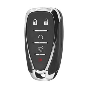 keyless entry remote car key fob for chevy malibu 2016-2021, chevy cruze 2016-2019, chevy camaro 2016-2021, 433mhz id46 chip 5 button, hyq4ea 13529662