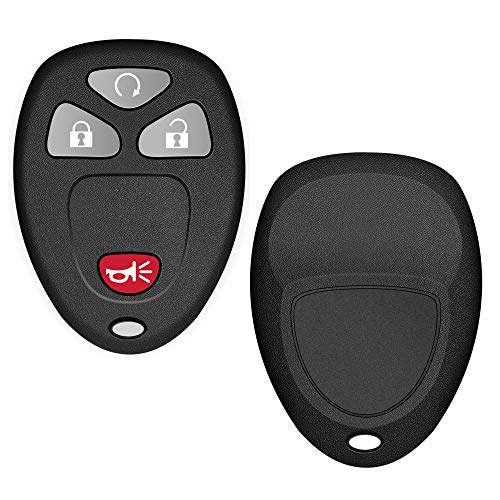 VOFONO Fits for Car Key Fob keyless Entry Remote Control Replacement Chevy Tahoe 2007-2014/ Silverado 1500 2500 2500 2007-2013 GMC Acadia 2007-2016 (OUC60270 OUC60221) 2PC