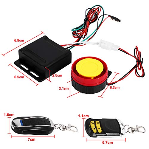 VGEBY Motorcycle Security Kit Anti-Theft Alarm System Remote Control Engine Start Master Racing Alarm System Of Motorcycle