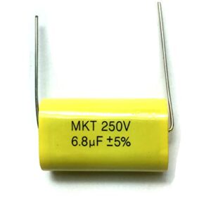 6.8uf 250v metallized polyester film capacitor 5% audio crossover tweeter (1 piece)