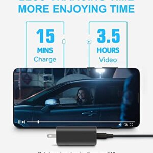 NANAMI Fast Wireless Charger with 30W USB C Power Adapter, Qi Certified Charging Stand 7.5W Compatible iPhone 12/SE 2/11 Pro/XS Max/XR/X/8 Plus,10W for Samsung Galaxy S20+/S10/S9/S8/Note 20Ultra/10/9