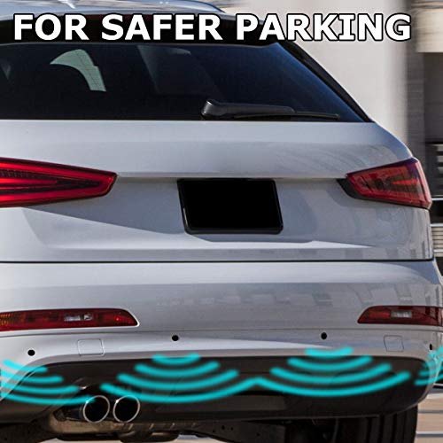 VaygWay Wireless Car Parking Sensor – 1 Parking Sensors with LED Display – Car Reverse Backup Radar System