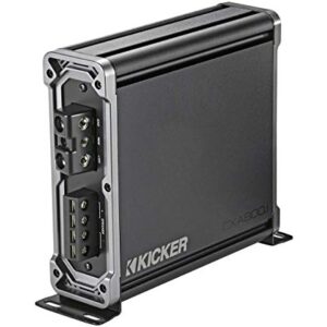 Kicker 46CXA8001 Car Audio Class D Amp Mono 1600W Peak Sub Amplifier CXA800.1 (Renewed)