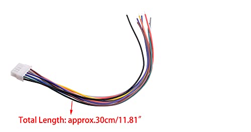 beler 10 Pin Harness Plug Fit for Kicker Bass Station PT10 PT250 11PT8 11PHD12 11PH12 11HS8 s 46HS10