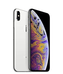 apple iphone xs max, 64gb, silver – for at&t (renewed)