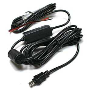 edo tech compact 5v mini usb direct hardwire car charger power cord cable kit for rexing v1 blackbox g1w dvr garmin dash cam 10 20 30 35 gdr 33 43 vantrue r2 n1 n2 x1 x2 vehicle camera recorder dvr