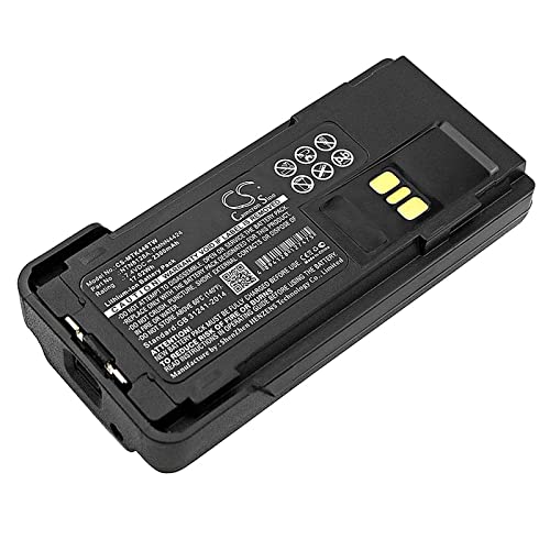 Replacement Battery for Motorola PMNN4406AR NNTN8129AR NTN8128A XPR 7550 XPR 3300 XPR 7350 XPR 7580 APX2000 APX3000 2300mAh Li-ion/7.4V