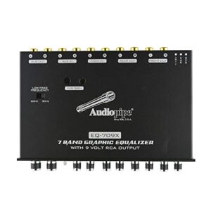 Audiopipe EQ-709X 7-Band Graphic In-Dash Equalizer