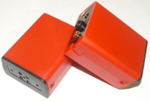 banshee clamshell laa-0139,laa125 red bk battery holder fits bendix king x2