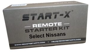 start-x remote starter kit for sentra 2013-2019, versa 2012-2019, cube 2009-2014 || remote start straight from your existing key fob || zero wire splicing!