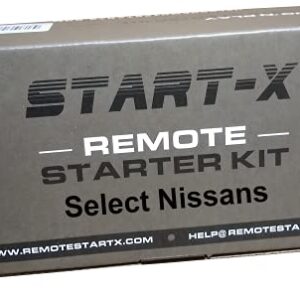 Start-X Remote Starter Kit for Sentra 2013-2019, Versa 2012-2019, Cube 2009-2014 || Remote Start Straight from Your Existing Key Fob || Zero Wire Splicing!