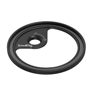 SmallRig 67mm Magnetic Cellphone Filter Ring Adapter for M agnetic ND Filter, Compatible with Phone Cage/Case with M Lens Mount for iPhone 14 13 Series / 12 Pro / 12 Pro Max - 3839