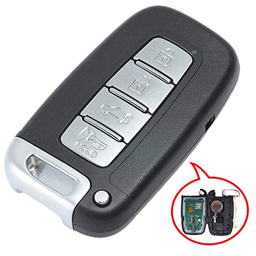 Beefunny 315MHz ID46 Chip 4 Button FCC ID: SY5HMFNA04 Remote Car Key Fob for Hyundai Accent Sonata Genesis Equus (1)