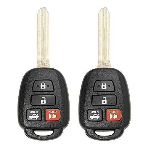 Keyless2Go Replacement for New Keyless Entry Remote Car Key for Vehicles That Use HYQ12BDM with G Chip (2 Pack)