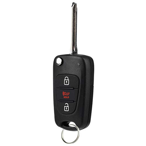 Key Fob fits 2012-2014 Kia Rio / 2010-2013 Kia Soul Keyless Entry Flip Remote (NYOSEKSAM11ATX)