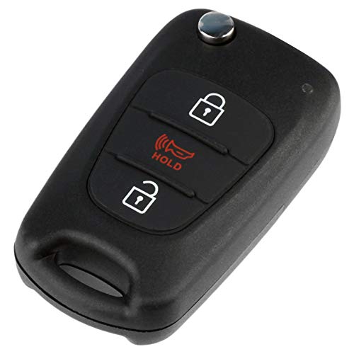 Key Fob fits 2012-2014 Kia Rio / 2010-2013 Kia Soul Keyless Entry Flip Remote (NYOSEKSAM11ATX)