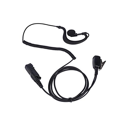 Klykon G Shape Earpiece Headset Mic PTT for Motorola XPR3500 XPR3000 XPR3300 XPR3300e XPR3500e Mototrbo Walkie Talkie 2 Way Radio