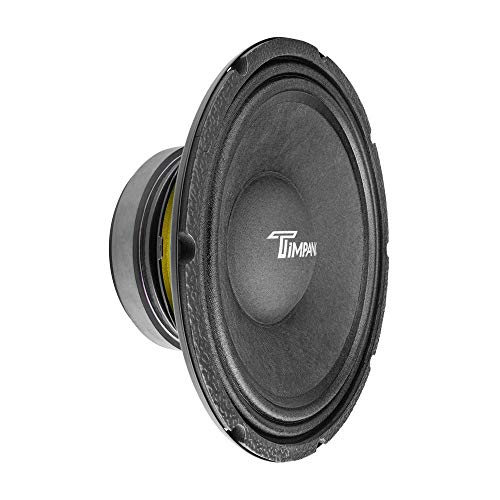 Timpano TPT-MD10 V2 10 Inch Midbass Speaker Upgraded Version - Pro Audio Mid-bass Loudspeaker, 325 Watts RMS Power, 650 Watts Continuous Power, 8 Ohms for Professional and Car Audio System (Single)