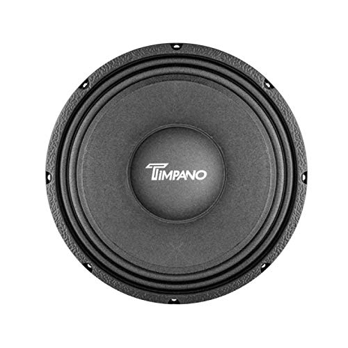 Timpano TPT-MD10 V2 10 Inch Midbass Speaker Upgraded Version - Pro Audio Mid-bass Loudspeaker, 325 Watts RMS Power, 650 Watts Continuous Power, 8 Ohms for Professional and Car Audio System (Single)