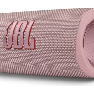 JBL Flip 6 - Waterproof Portable Bluetooth Speaker, Powerful Sound and deep bass, IPX7 Waterproof, 12 Hours of Playtime with Megen Hardshell Case - Pink