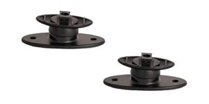 2 pack – siriusxm radio adhesive dash swivel mount with t-notch and screw holes for secure mounting, works with all receivers with the t-notch on the cradle or dock