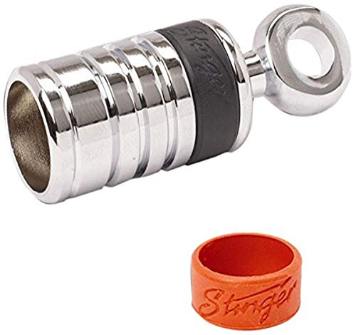 Stinger SPT520 Set Screw Ring Terminal 1/0 Gauge Input to 5/16-Inch Ring