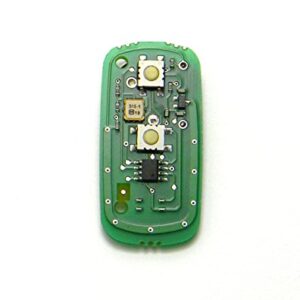 OEM Electronic 3-Button Key Fob Remote Compatible with Toyota Camry Corolla Sienna Solara (FCC ID: GQ43VT14T, P/N: 89742-06010)