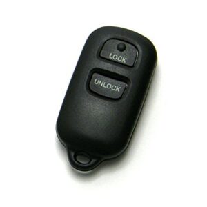 OEM Electronic 3-Button Key Fob Remote Compatible with Toyota Camry Corolla Sienna Solara (FCC ID: GQ43VT14T, P/N: 89742-06010)