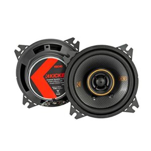 kicker 47ksc404 ks series 4″ coaxial speakers with .5″ tweeters, 4ohm