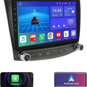 8 Core Android Car Radio for Lexus IS250 200 300 350 (2006-2012), 4GB+32GB 10.1 Inch Touch Screen Stero Support Weather Display Carplay Android Auto DSP RDS USB WiFi Bluetooth SWC 1080P