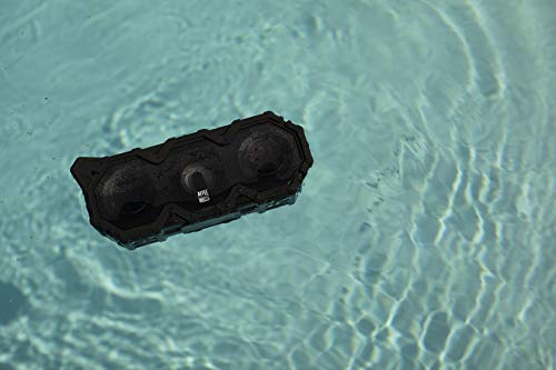 Altec Lansing Super Lifejacket Jolt - Waterproof Bluetooth Speaker, Durable & Portable Speaker with Qi Wireless Charging and Customizable Lights, Wireless Speaker for Travel & Outdoor Use