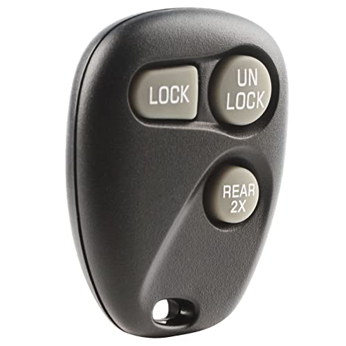 Replacement for 1996-2002 Buick Chevrolet GMC 3-Button Keyless Entry Remote PN: 16245100-29 ABO1502T