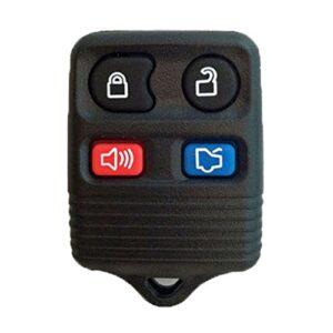 2002-2010 ford explorer 4 button remote keyless entry key fob with quick and easy programming instructions