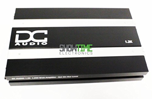 DC Audio DC1.2K-A3 1450W RMS 16V Mono Class D Car Audio Amplifier/Amp+Bass Knob