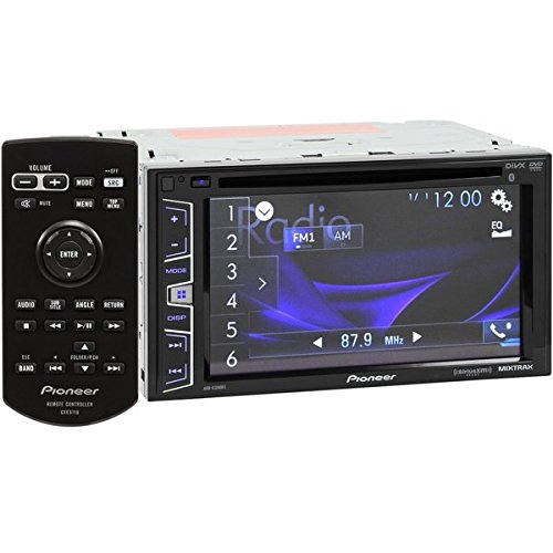 Pioneer AVH-X390BS Double Din Bluetooth in-Dash DVD/CD/Am/FM Car Stereo Receiver with 6.2 Inch Wvga Screen/Sirius Xm-Ready