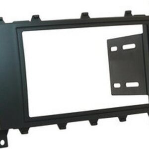 Scosche MZ2347B Compatible with 2005-07 Mercedes Benz C-Class ISO Double DIN Dash Kit Black