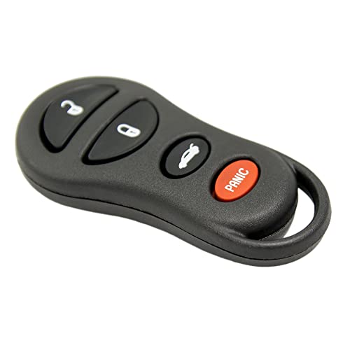 Keyless2Go Replacement for New Keyless Entry 4 Button Remote Car Key Fob for Vehicles That Use GQ43VT17T (2 Pack)