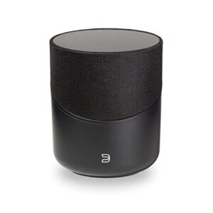 bluesound pulse m omni-hybrid wireless music streaming speaker with bluetooth – black – compatible with alexa and siri