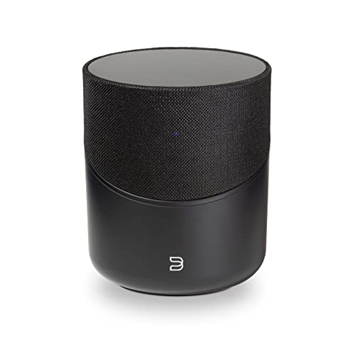 Bluesound Pulse M Omni-Hybrid Wireless Music Streaming Speaker with Bluetooth - Black - Compatible with Alexa and Siri